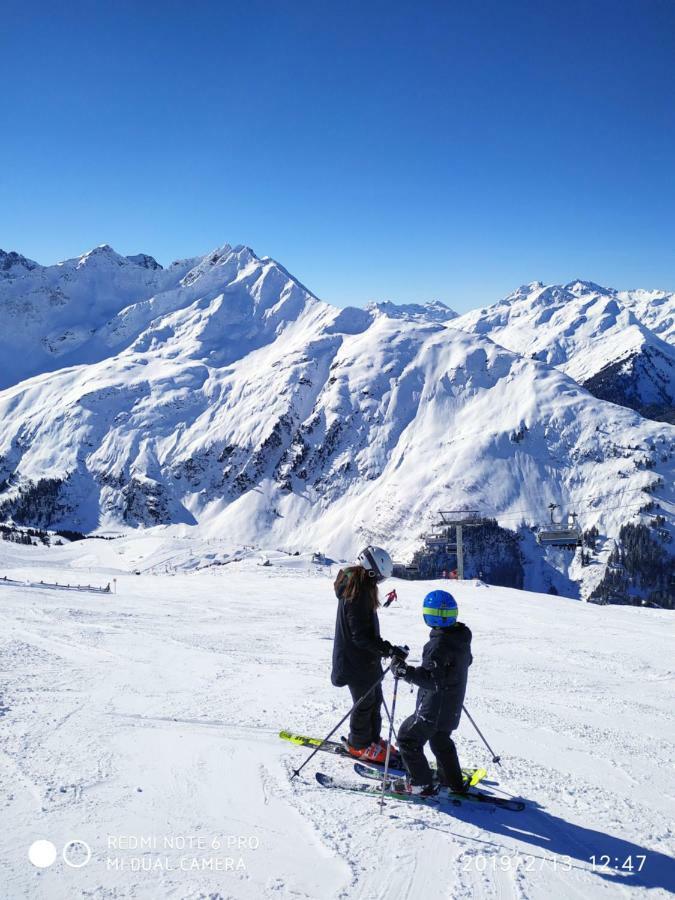 Appartement Haus Walch à Pettneu am Arlberg Extérieur photo